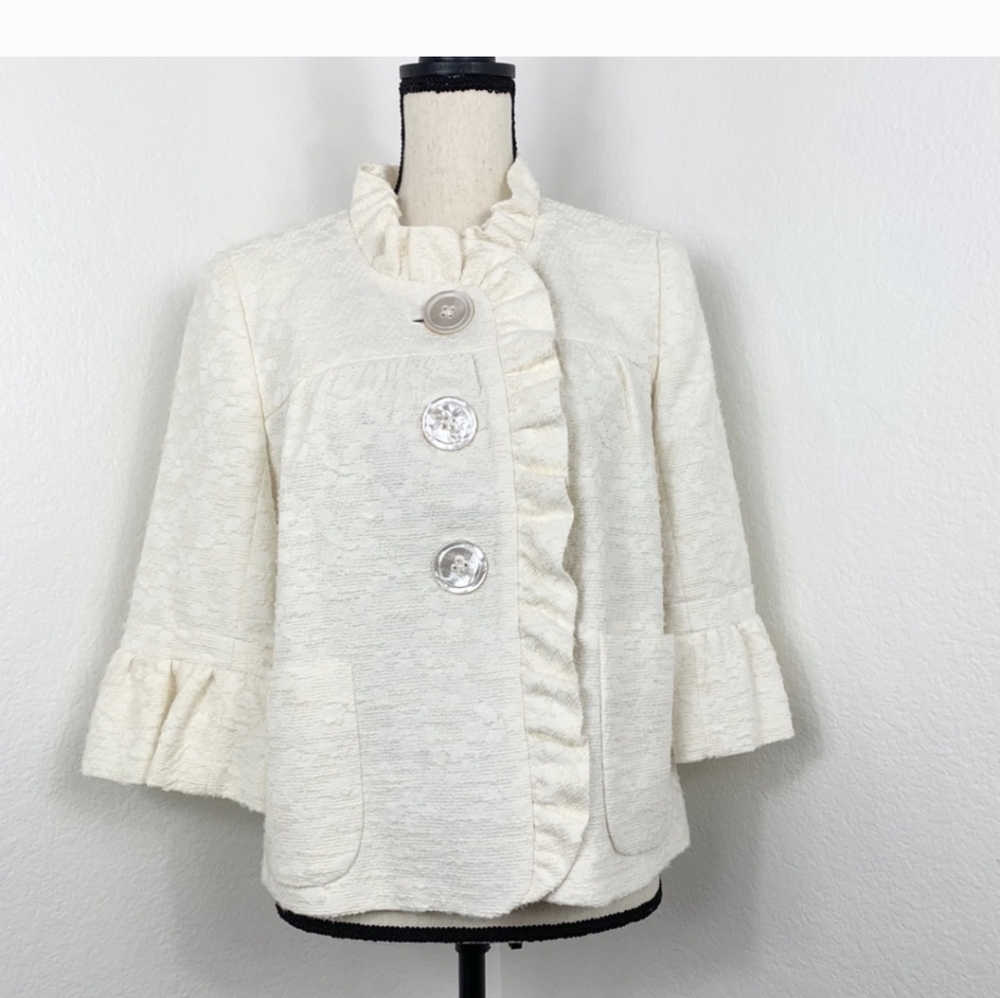 J. Crew Ruffle Jacket - Picture 5 of 6